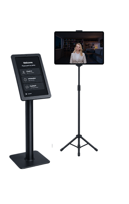 Compact kiosk render